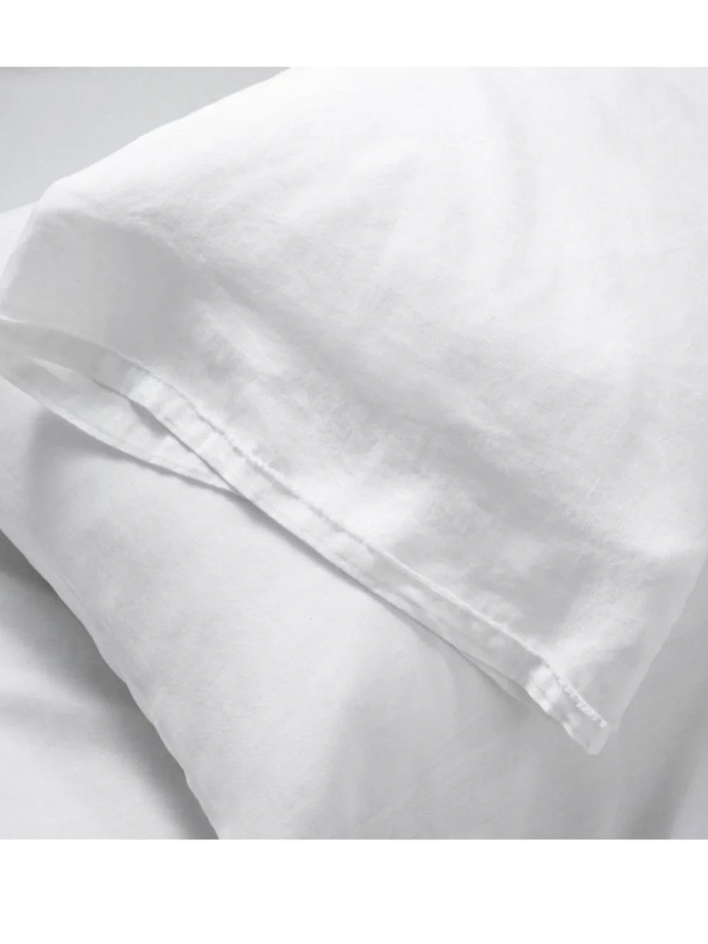 Casaluna Linen Sheet Set White